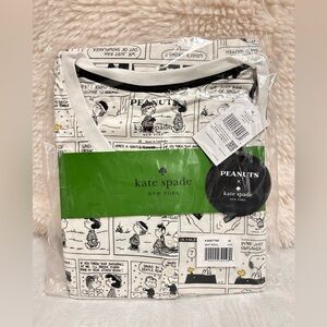 Kate Spade Peanuts Print Henley pj set